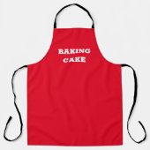 bakcake schort (Voorkant)