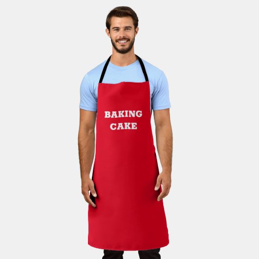 bakcake schort (Gedragen)