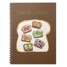 Bakdagboek voor recepten en baknotities