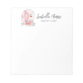  bakdeeg gepersonaliseerd notitieblok