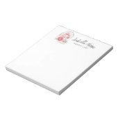 bakdeeg gepersonaliseerd notitieblok (Linkerzijde)