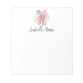  bakdeeg gepersonaliseerd notitieblok (Voorkant)