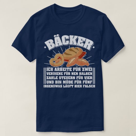 bakdeeg voor bakkerijen 150 t-shirt (Design voorkant)