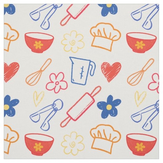 Bakdoodles voor kinderen en oma stof (Swatch)