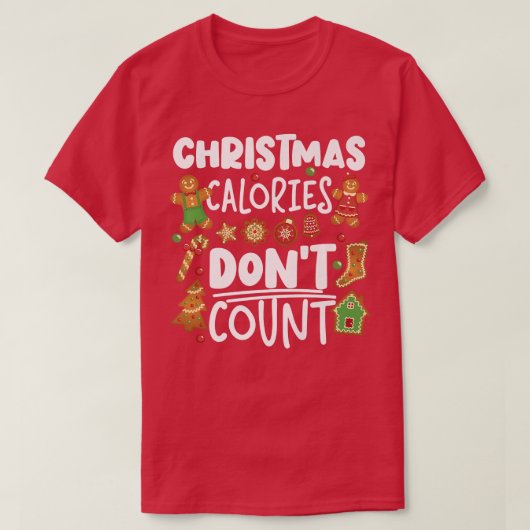 Bake Bake-kerstkeuken T-shirt (Design voorkant)