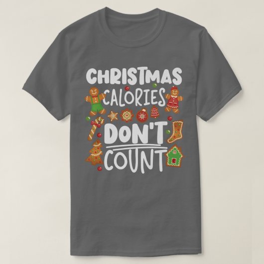 Bake Bake-kerstkeuken T-shirt (Design voorkant)