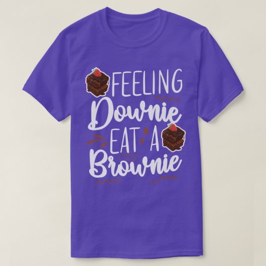 Bake Baking Brownie Pun  T-shirt (Design voorkant)