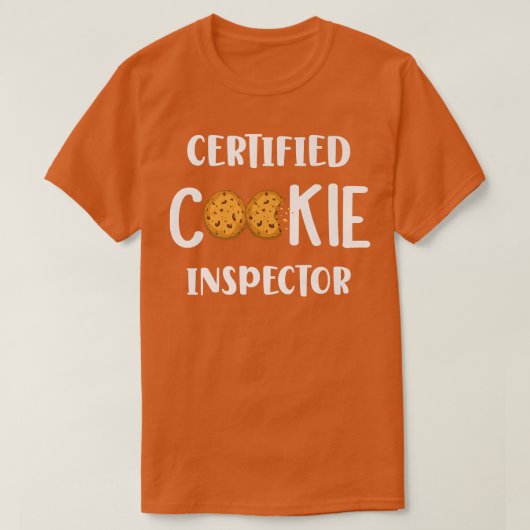 Bake Baking Cookie T-shirt (Design voorkant)