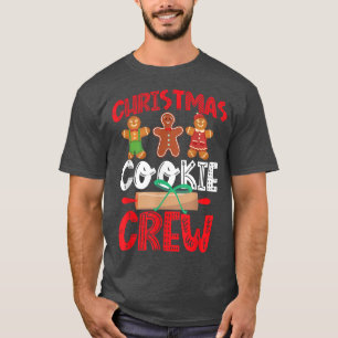 Bake Baking-kerstkoekje Gingerbrood-man T-shirt