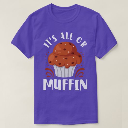 Bake Baking Muffin Pun T-shirt (Design voorkant)