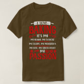Bake Baking Rolling Pin Whisk T-shirt (Design voorkant)