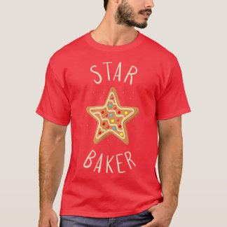 Bake Baking Star Cookie T-shirt