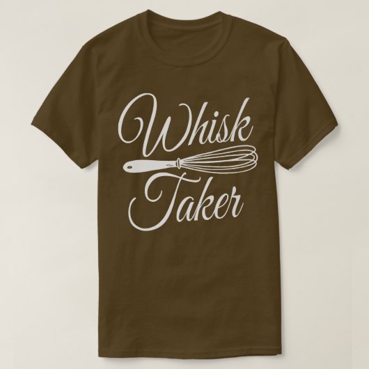 Bake Baking Whisk Pun T-shirt (Design voorkant)
