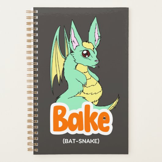 Bake (Bat + Snake) Planner (Voorkant)