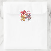 Bake Gingerbread Heren Ronde Sticker (Tas)