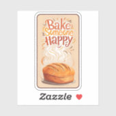 Bake Iemand Happy Sticker (Vel)