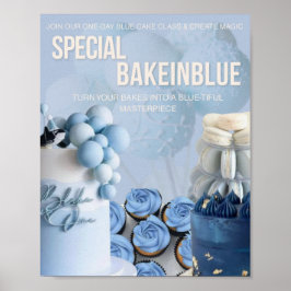 Bake in Blue: eendaagse bakkerij masterclass Poster