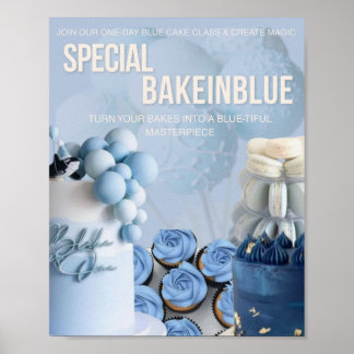 Bake in Blue: eendaagse bakkerij masterclass Poster