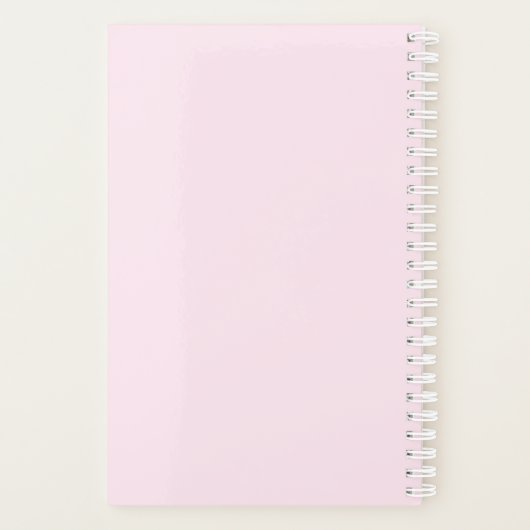 Bake in Heels Planner Small (Achterkant)