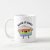 Bake it Easy Funny Cake Pun Koffiemok (Links)
