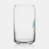Bake It Easy – Retro Backen Pun T-Shirt Blikvorm Glas (Links)