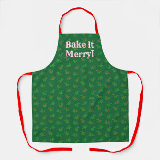 "Bake It Merry!" Kerstbakker Schort