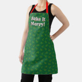 "Bake It Merry!" Kerstbakker Schort (Insitu)