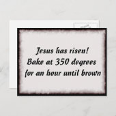 Bake me een Jezus Briefkaart (Voorkant / Achterkant)