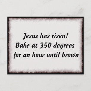 Bake me een Jezus Briefkaart