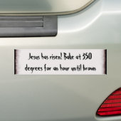 Bake me een Jezus Bumpersticker (Op auto)