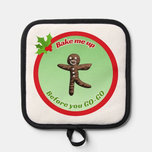 Bake me up before you go-go pannenlap (Voorkant)