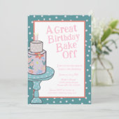 Bake Off Birthday heeft het genageld Kaart (Staand voorkant)