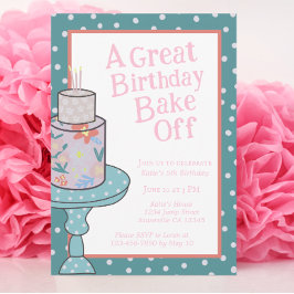 Bake Off Birthday heeft het genageld Kaart