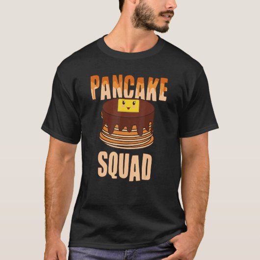 Bake pancake squad Pancakes 1 T-shirt (Voorkant)