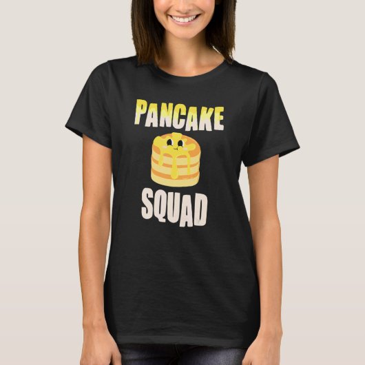 Bake pancake squad Pancakes T-shirt (Voorkant)
