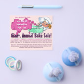 Bake Sale 2-zijdige  promotie Flyer (Enkel)