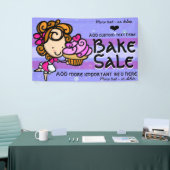 \Bake Sale.Adverteren Fondsenwerving PromotieCusto Spandoek (Beurs)