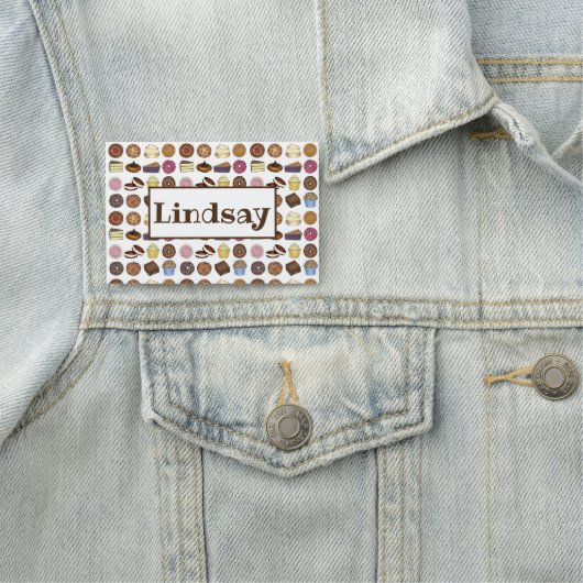 Bake Sale Bakery Pastry Chef Dessert Pastrit Naamplaatje (In situ)