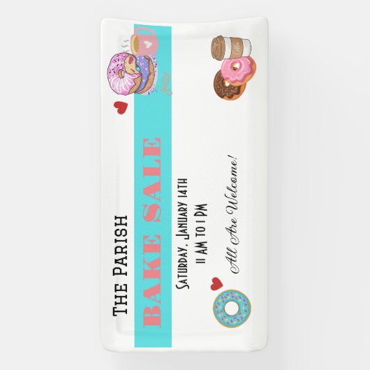 Bake Sale Banner (Verticaal)