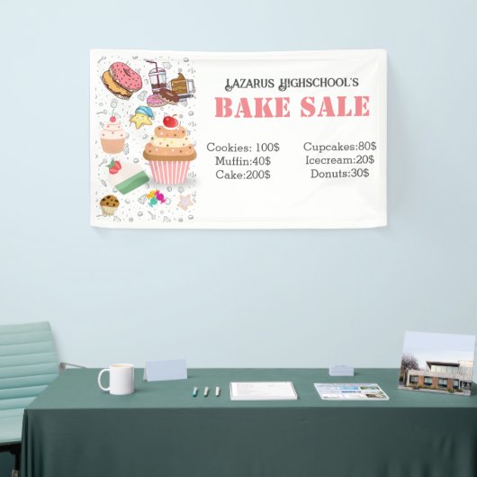 Bake Sale Banner (Beurs)