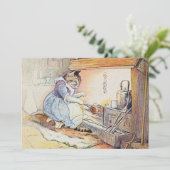 Bake Sale Cat Illustration Kaart (Staand voorkant)