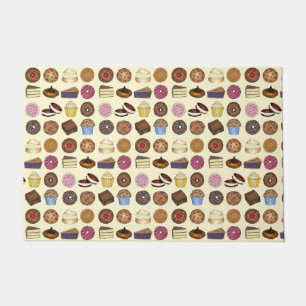 Bake Sale Cupcake Brownie Pie Cake Bakery Treat Deurmat