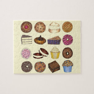 Bake Sale Cupcake Brownie Pie Cake Legpuzzel