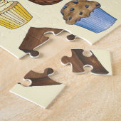 Bake Sale Cupcake Brownie Pie Cake Legpuzzel (Zijkant)