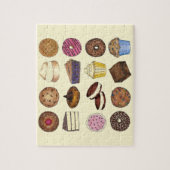 Bake Sale Cupcake Brownie Pie Cake Legpuzzel (Verticaal)