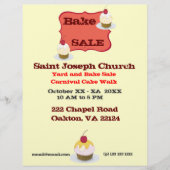 Bake Sale Flyer (Voorkant)