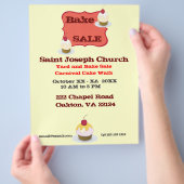 Bake Sale Flyer (Hand)