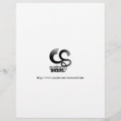 Bake Sale Flyer (Cupcake Border) (Achterkant)