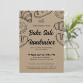 Bake Sale Fondsenwerving Evenement Kerk School Gem Kaart (Staand voorkant)