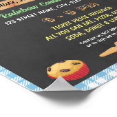 Bake Sale fondsenwerving school evenement sjabloon Poster (Hoek)